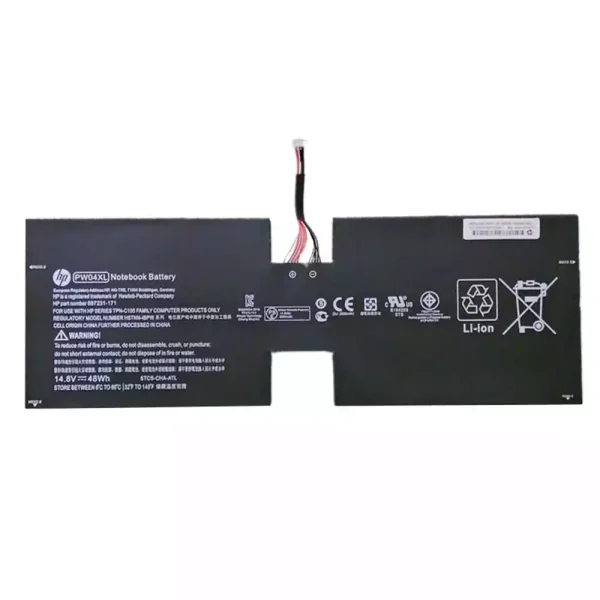 Baterai Laptop Original HP TouchSmart 15-4000eg,TouchSmart 15t-4000