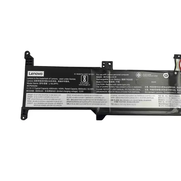 Baterai Laptop Original LENOVO L19C3PF3 L19L3PF5 L19L3PF7 - Image 3