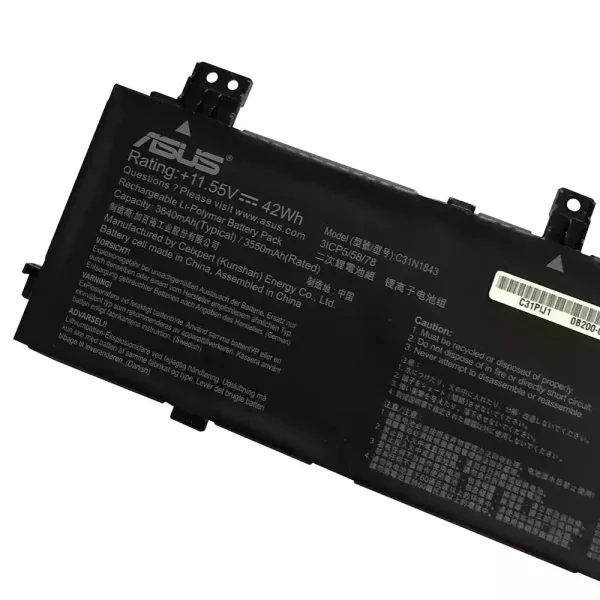 Baterai Laptop Original ASUS C31N1843 - Image 3