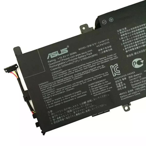 Baterai Laptop Original ASUS C41N1715 - Image 3