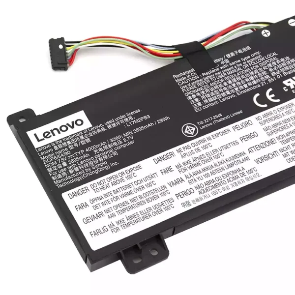 Baterai Laptop Original LENOVO L17M2PB3 L17M2PB4 - Image 3