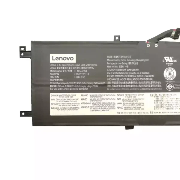 Baterai Laptop Original LENOVO ThinkPad L13 - Image 3