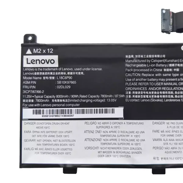 Baterai Laptop Original LENOVO ThinkPad P53 - Image 3