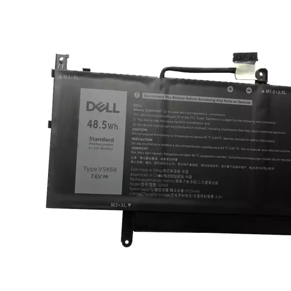 Baterai Laptop Original DELL V5K68 - Image 3