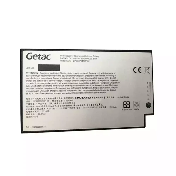 Baterai Laptop Original GETAC BP3S3P3450P-02,441880000001