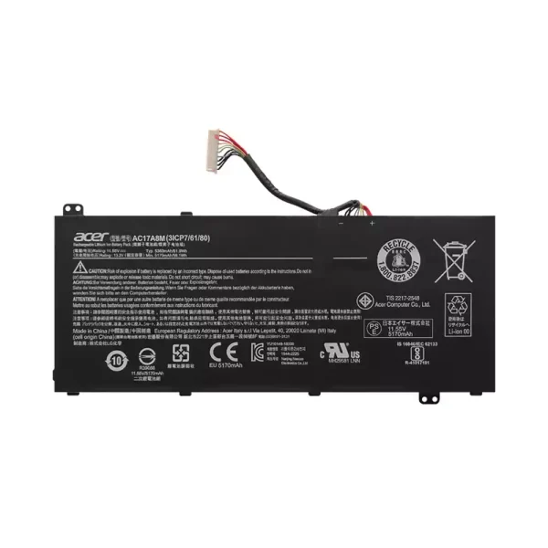 Baterai Laptop Original ACER AC17A8M