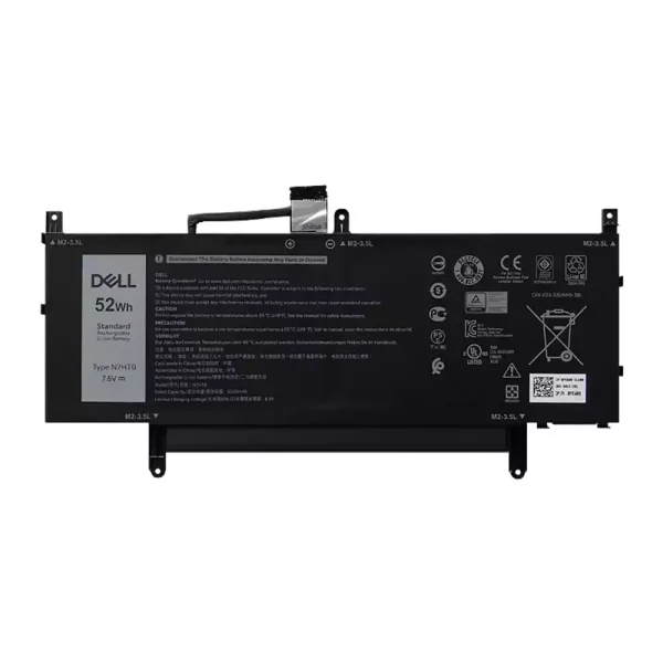 Baterai Laptop Original DELL Latitude 9410 2-in-1,Latitude 9510 2-in-1