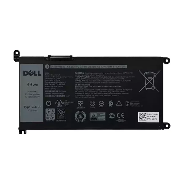 Baterai Laptop Original DELL 16DPH,P90F