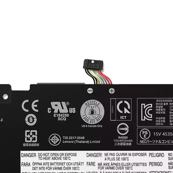 Baterai Laptop Original LENOVO L19C4PF1 L19L4PF1 L19M4PF1 - Image 4