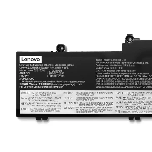 Baterai Laptop Original LENOVO Thinkpad E15 Gen 2 - Image 3