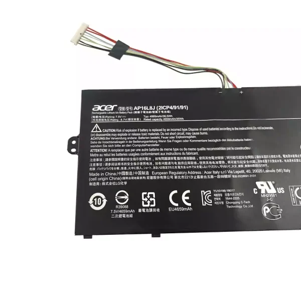 Baterai Laptop Original Acer AP16L8J - Image 3