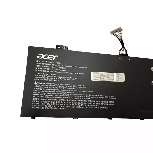 Baterai Laptop Original ACER AP18L4N - Image 2