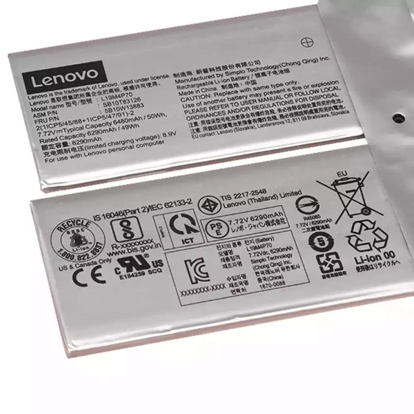 Baterai Laptop Original LENOVO L19M4P70,SB10T83126,5B10W13883 - Image 2