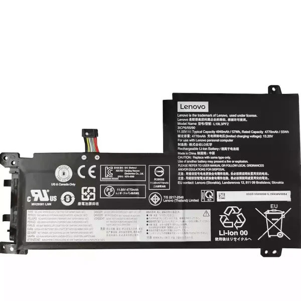 Baterai Laptop Original LENOVO L19L3PF2 L19M3PF6 - Image 2