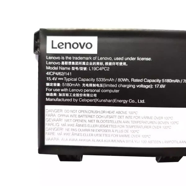 Baterai Laptop Original LENOVO SB10W86188,SB10W86197,SB10W86199 - Image 3