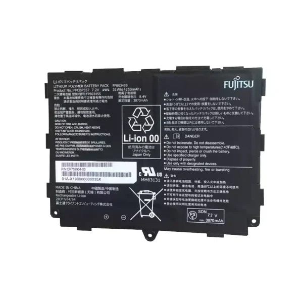 Baterai Laptop Original FUJITSU FPCBP557,FPB0345S,CP759904-03