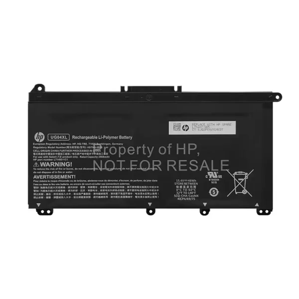 Baterai Laptop Original HP UG04XL