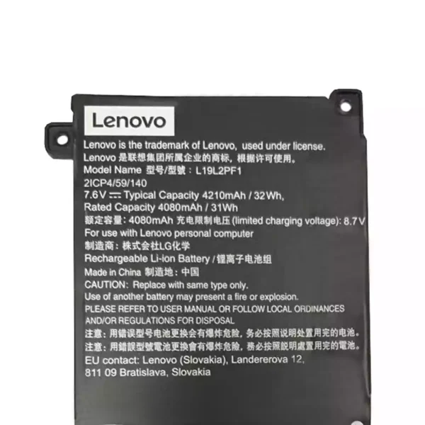 Baterai Laptop Original LENOVO IdeaPad Slim 1-11IGL-05,IdeaPad Slim 1-14IGL-05 - Image 3