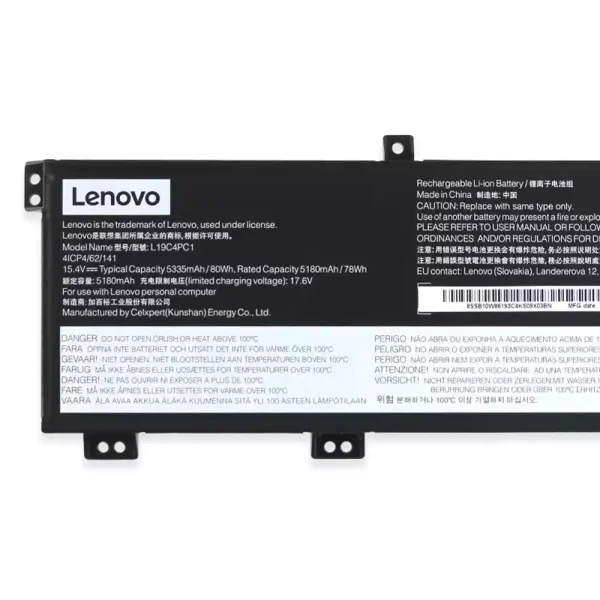 Baterai Laptop Original LENOVO Legion R7000 R7000P Y7000 Y7000P 2020 - Image 3