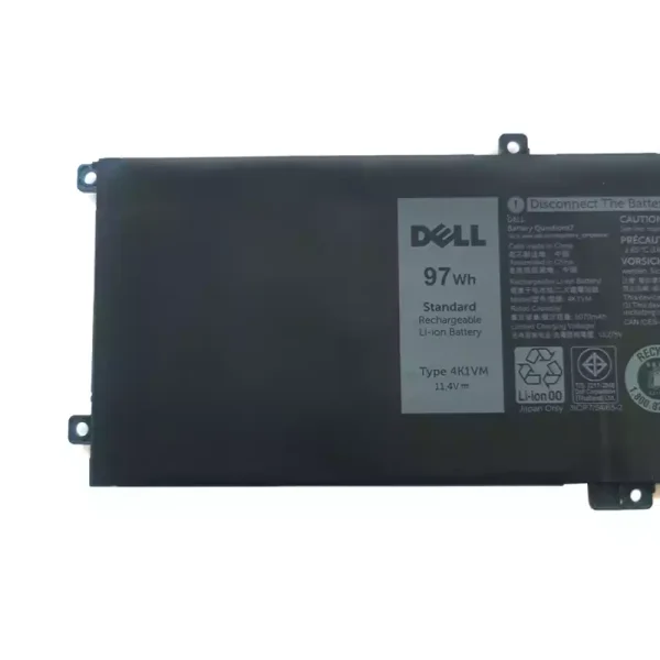 Baterai Laptop Original DELL 4K1VM - Image 3