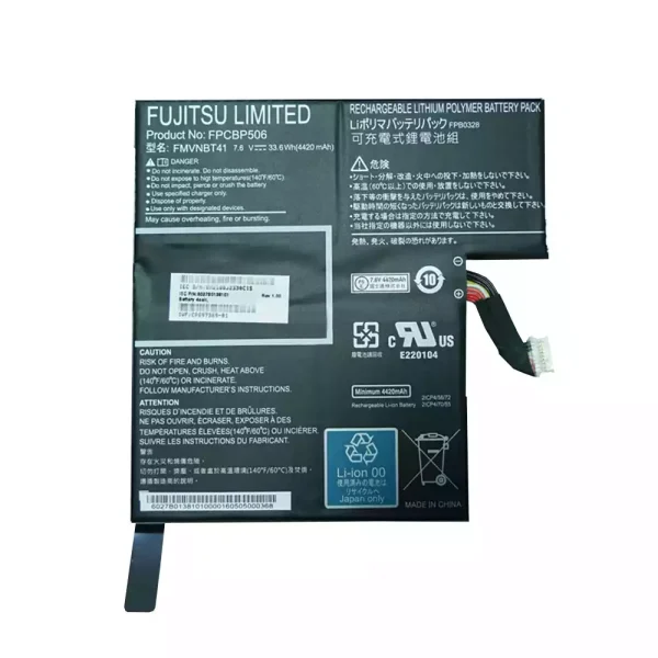 Baterai Laptop Original FUJITSU FPCBP506 FMVNBT41 FPB0328