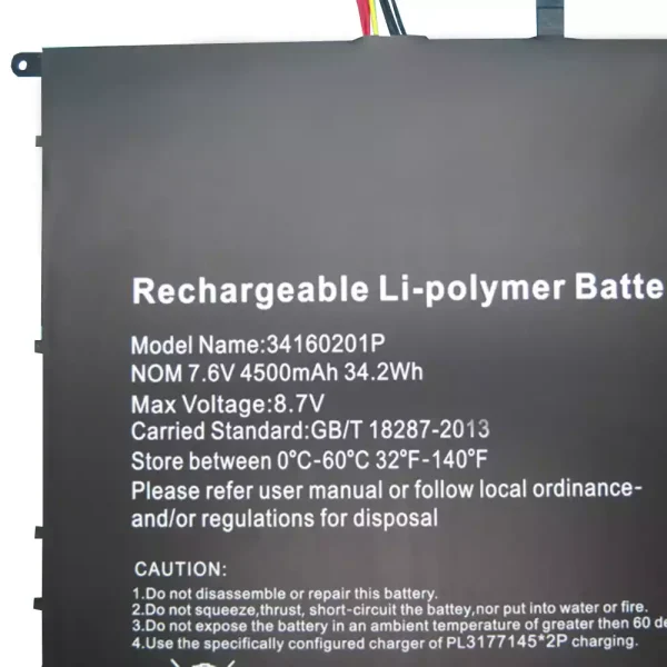 Baterai Laptop Original 34160201P - Image 3