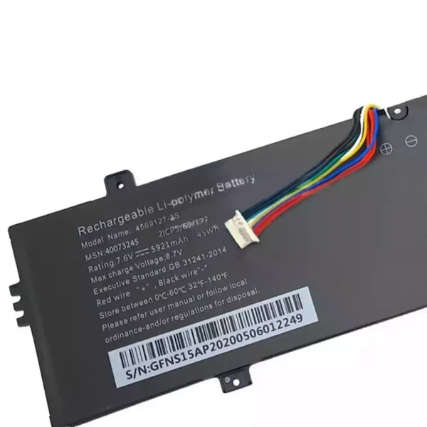 Baterai Laptop Original 4569127-2S 40073245 - Image 2