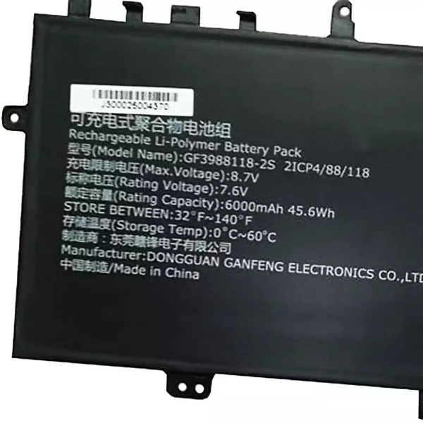 Baterai Laptop Original GF3988118-2S - Image 2