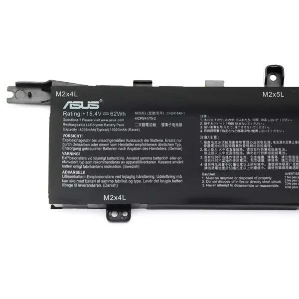 Baterai Laptop Original ASUS C42N1846-1 - Image 3