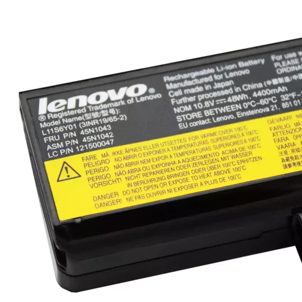 Baterai Laptop Original LENOVO L11L6R01 L11N6R01 L11N6Y01 L11P6R01 - Image 3