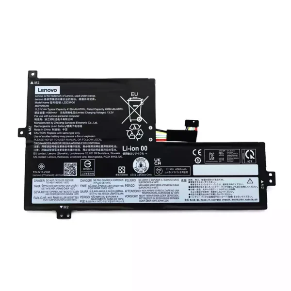 Baterai Laptop Original LENOVO L22D3PG0