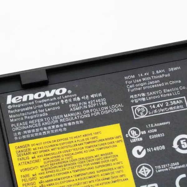 Baterai Laptop Original LENOVO ThinkPad X60 X61 X60S X61S - Image 3