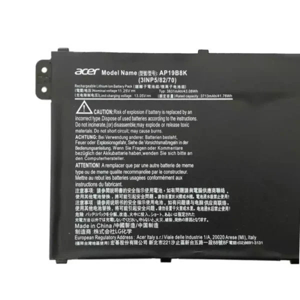 Baterai Laptop Original ACER AP19B8K - Image 3