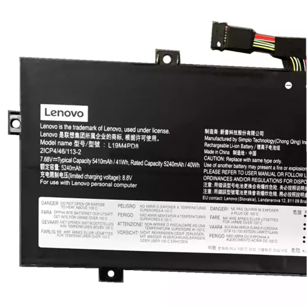 Baterai Laptop Original LENOVO YOGA Duet 2020 - Image 3