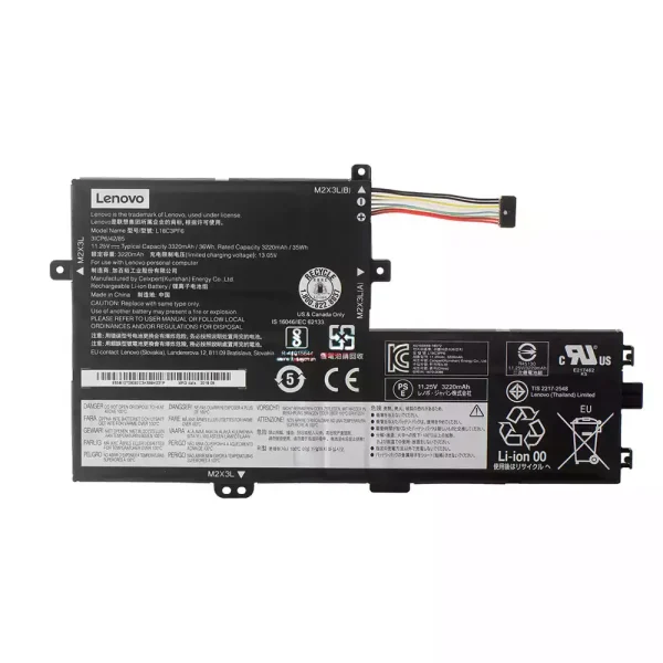 Baterai Laptop Original LENOVO L18C3PF6 5B10T09092 SB10W67332