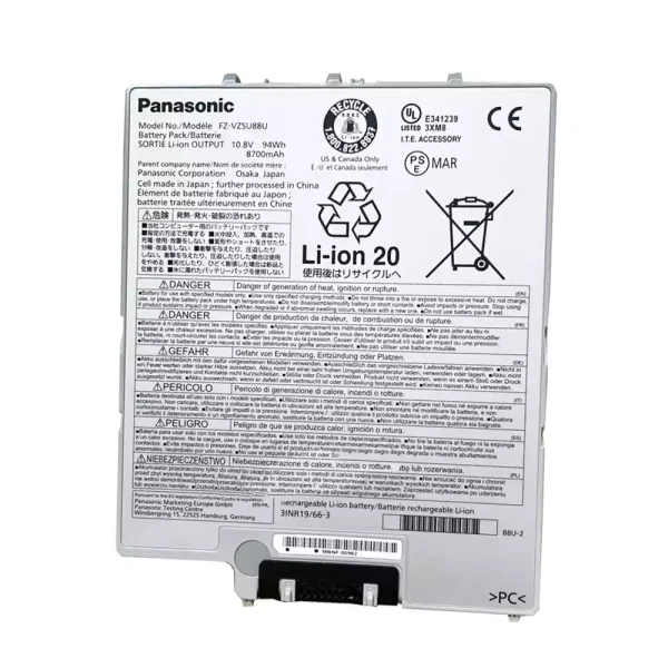 Baterai Laptop Original PANASONIC FZ-VZSU88U,FZ-G1