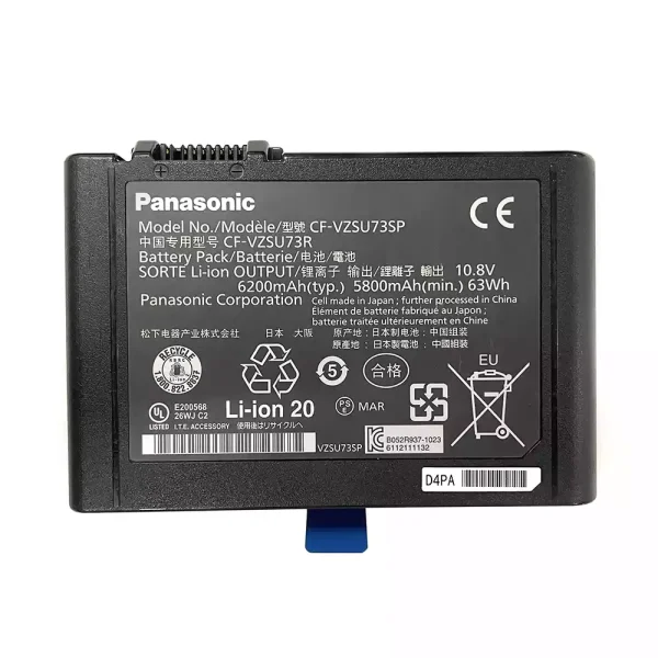 Baterai Laptop Original PANASONIC CF-VZSU73R CF-VZSU73SP CF-VZSU73U Toughbook CF-D1