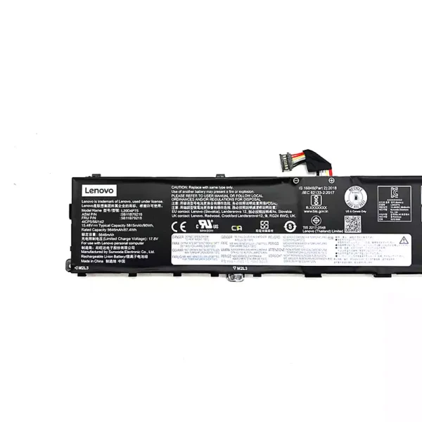 Baterai Laptop Original LENOVO ThinkPad P1 G4 SB11B79215 SB11B79216 5B11B79217 5B11B79218 - Image 3