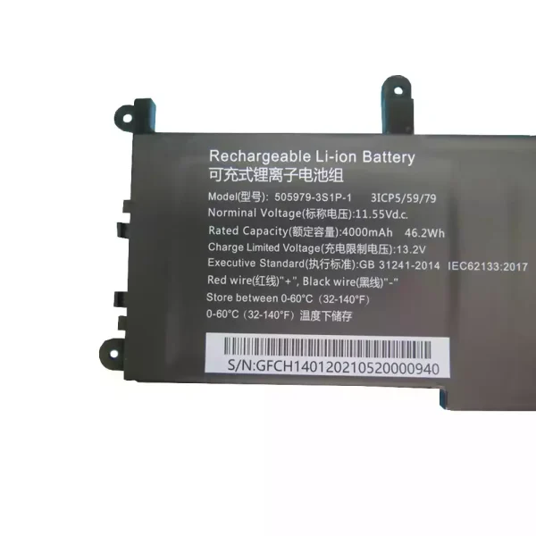 Baterai Laptop Original 505979-3S1P-1,CHUWI CoreBook X pro - Image 3