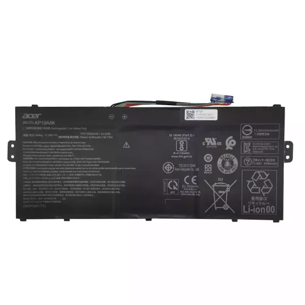 Baterai Laptop Original Acer AP19A5K AP19A8K - Image 2