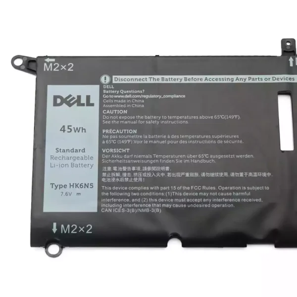 Baterai Laptop Original DELL Inspiron 13 5000 5390 5391 7390 7391 7490 XPS 9370 9380 Latitude 3301 Latitude 3311 - Image 3