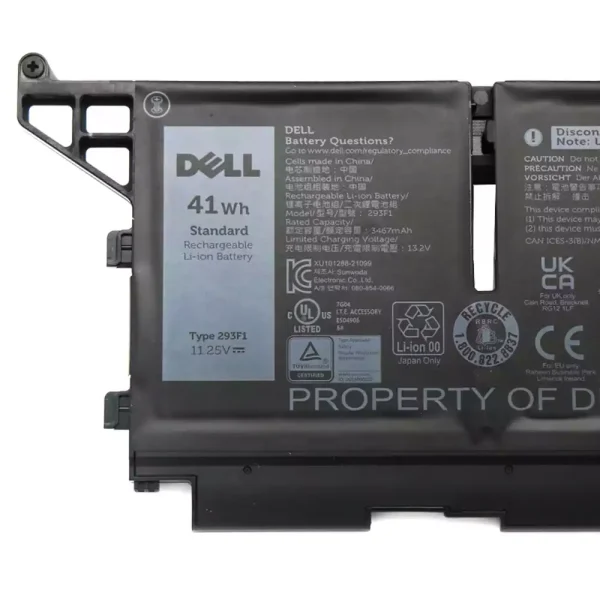 Baterai Laptop Original DELL M69D0 293F1 8WRCR - Image 3