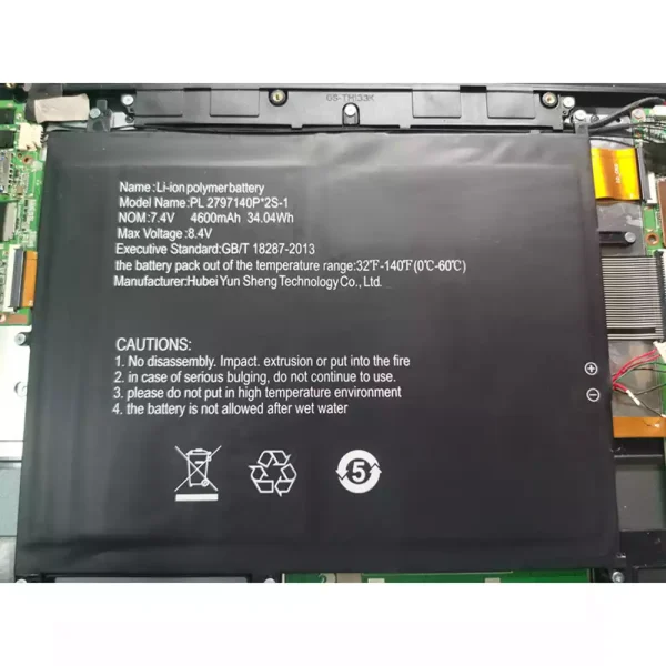 Baterai Laptop Original PL2797140P*2S-1 odys winbook 13