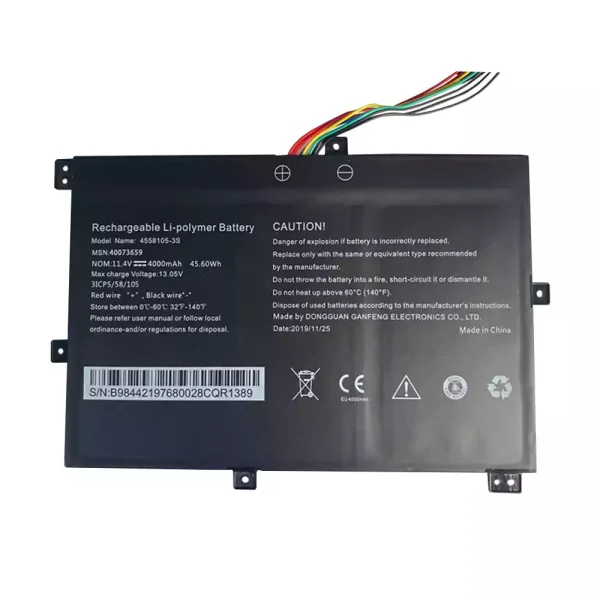 Baterai Laptop Original 4558105-3S 40073659