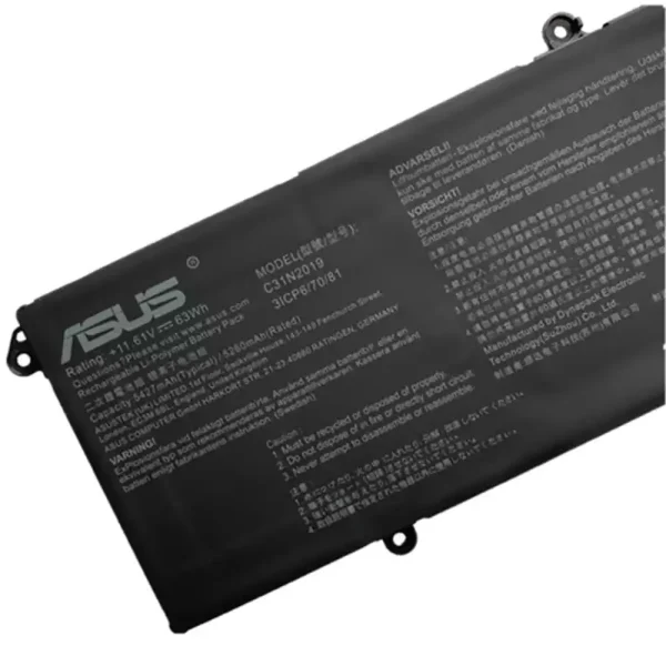 Baterai Laptop Original ASUS C31N2019 C31N2019-01 - Image 3