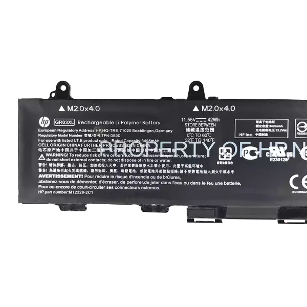 Baterai Laptop Original HP ProBook 635 Aero G7,M12328-2D1 M12328-2C1 - Image 3