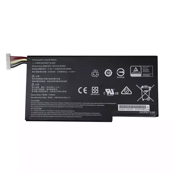 Baterai Laptop Original B010-00-000004,Getac Evga SC15