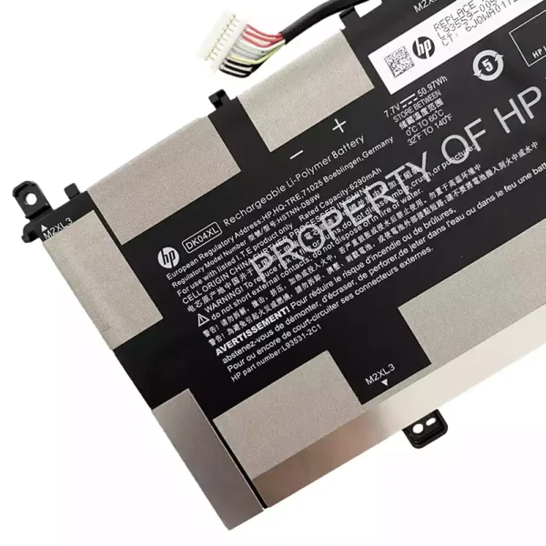 Baterai Laptop Original HP DK04XL - Image 3