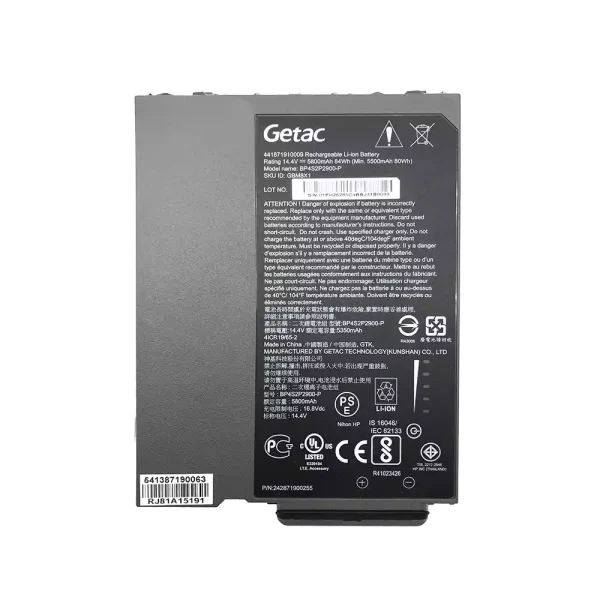 Baterai Laptop Original GETAC BP4S2P2900-P 441871910010 RX10