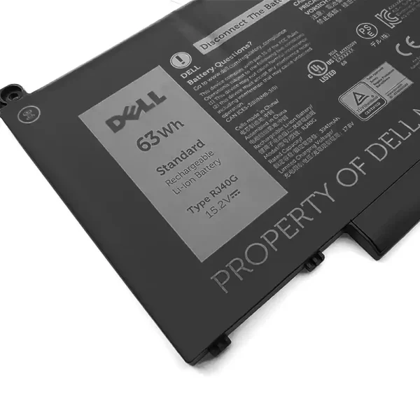 Baterai Laptop Original DELL Precision 3560,Latitude 5520 - Image 3